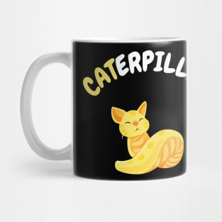 Caterpillar Cat Funny Mug